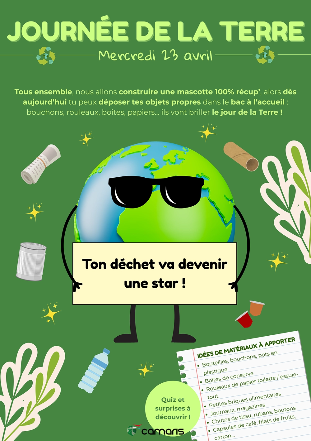 Affiche Journée de la Terre